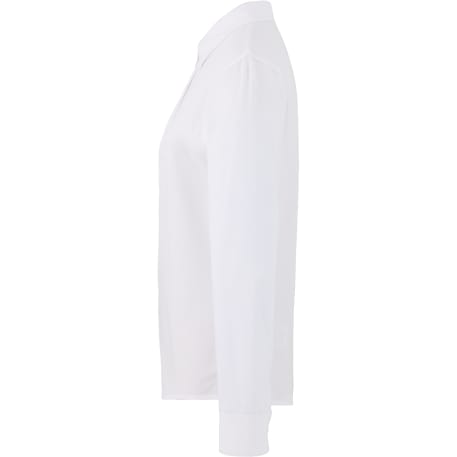 TATRA Eco Long Sleeve Knit Button Up Shirt-Women's - Image 4