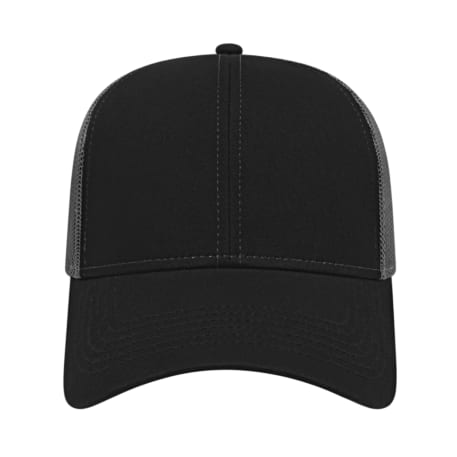 Cap America Two-Tone Trucker Mesh Back Cap - Image 3