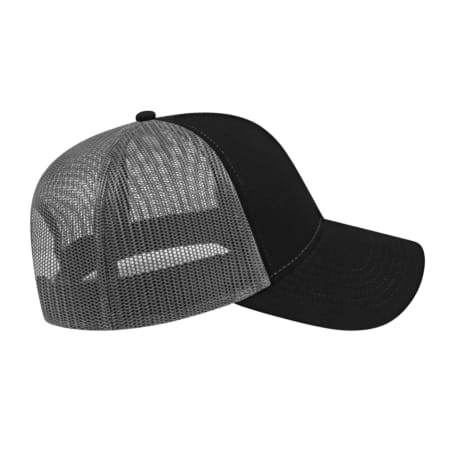 Cap America Two-Tone Trucker Mesh Back Cap - Image 4