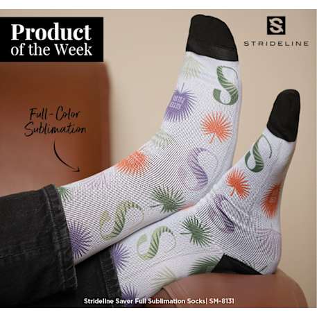 Strideline Saver Full Sublimation Socks - Image 2
