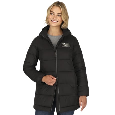 GENEVA Eco Long Packable Insulated Jacket-Womens - Image 13