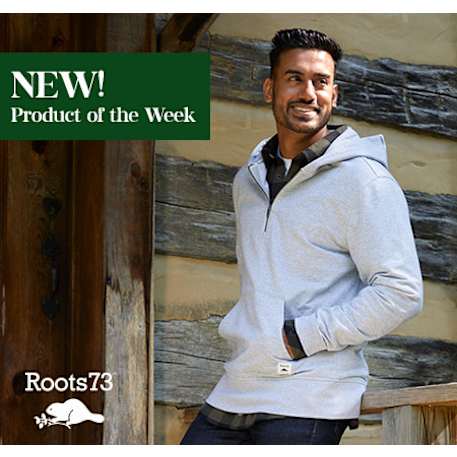 Roots73 CANMORE Eco Quarter Zip Hoody - Unisex - Image 6