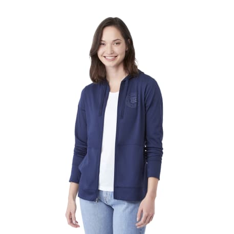 Women's LAVAR Eco Knit Full Zip Hoody - Image 8