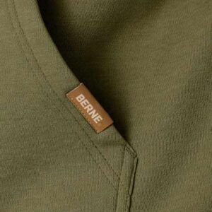 Berne Heritage Zippered Pocket Hooded Sweatshirt - Men's
