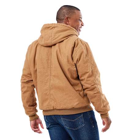 Berne Heartland Washed Duck Hooded Work Jacket - Image 3