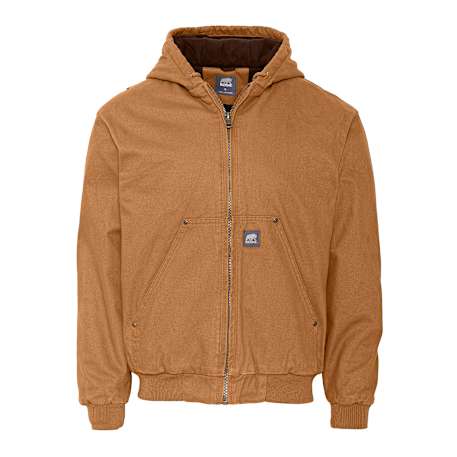 Berne Heartland Washed Duck Hooded Work Jacket - Image 5