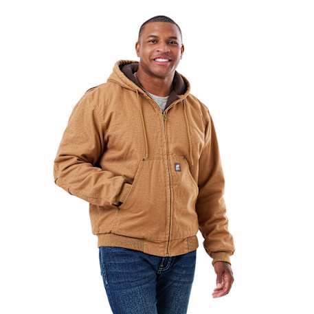 Berne Heartland Washed Duck Hooded Work Jacket - Image 6