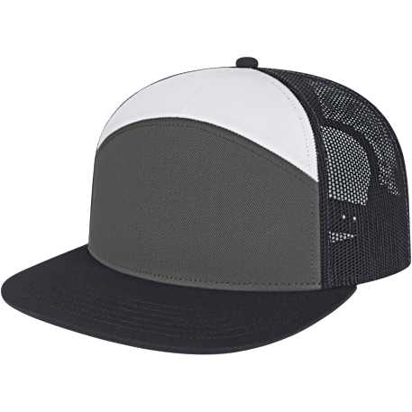 Cap America 7 Panel Trucker Cap - Image 2
