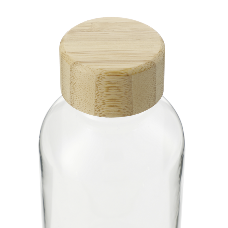 Sona 22oz RPET Bottle w/ FSC® 100% Bamboo lid - Image 2