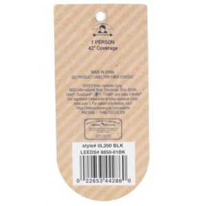 42" totes® 3 Section Auto Open Umbrella