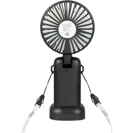 Rechargeable 100% RABS Personal LED Fan - Image 2