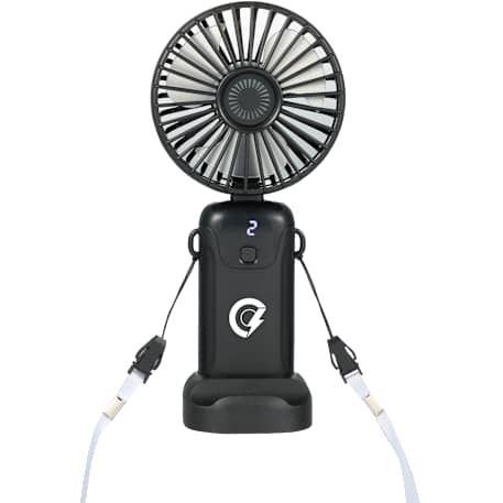 Rechargeable 100% RABS Personal LED Fan - Image 15