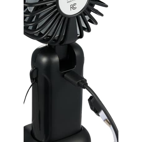 Rechargeable 100% RABS Personal LED Fan - Image 3