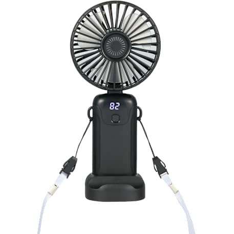 Rechargeable 100% RABS Personal LED Fan - Image 8