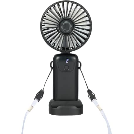 Rechargeable 100% RABS Personal LED Fan - Image 9