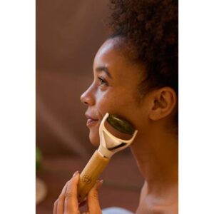 Wellable™ FSC® Bamboo 3-in-1 Face Body & Roller Se