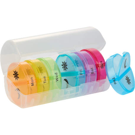 7 Day Recycled Travel Pill Organizer - Image 15