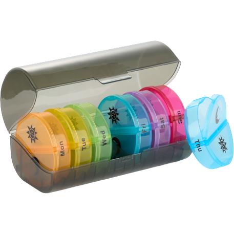 7 Day Recycled Travel Pill Organizer - Image 6