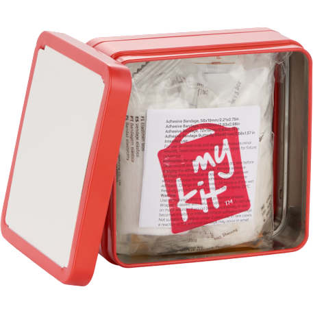 30-Piece First Aid Kit with Tin Case - Image 6