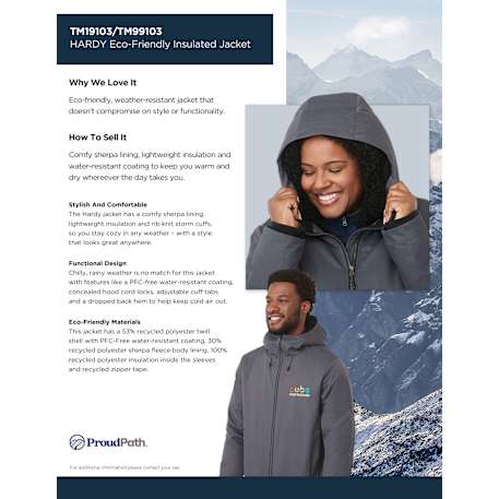 HARDY Eco Insulated Jacket - Men's - Image 4