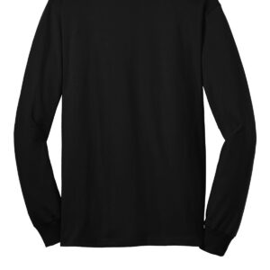 Gildan - Ultra Cotton 100% US Cotton Long Sleeve T-Shirt with Pocket. 2410