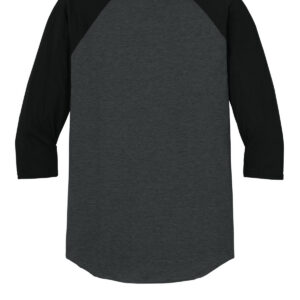 Jerzees Unisex Premium Blend Combed Ring Spun 3/4-Sleeve Raglan 560R