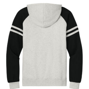 Jerzees Unisex NuBlend Varsity Colorblock Hooded Sweatshirt 97C