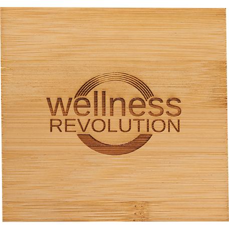 Bamboo Coaster Set - Image 2