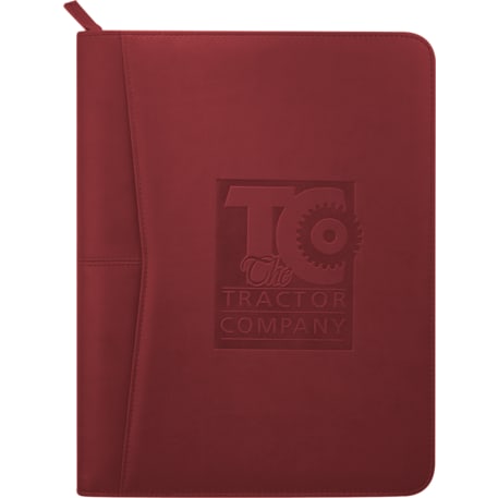 FSC® Mix Pedova™ Zippered UltraHyde Padfolio - Image 14