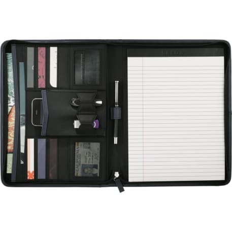 FSC® Mix Pedova™ Zippered UltraHyde Padfolio - Image 4