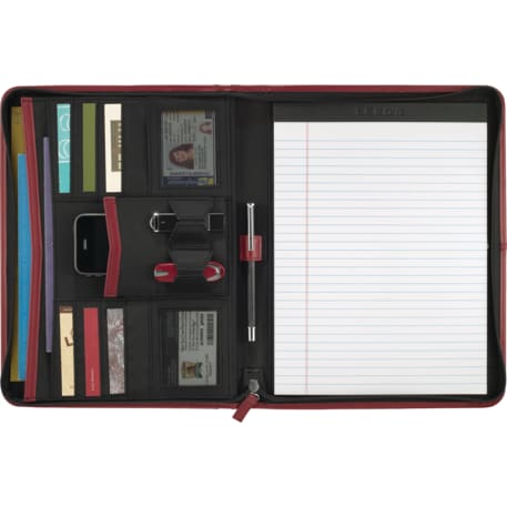 FSC® Mix Pedova™ Zippered UltraHyde Padfolio - Image 8