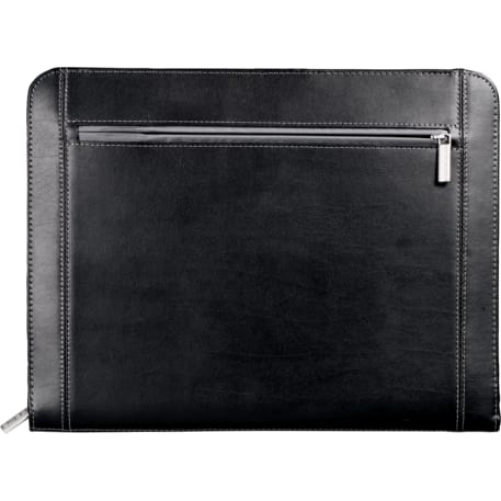 FSC® Mix Metropolitan Zippered Padfolio - Image 2